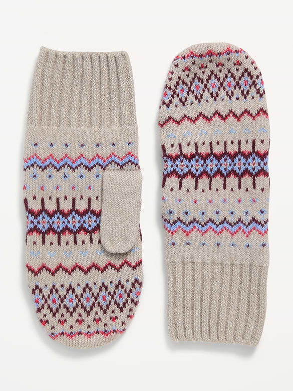 Fairisle Mittens for Women