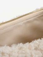 Image 3 of 4, Shearling Mini Crescent Bag