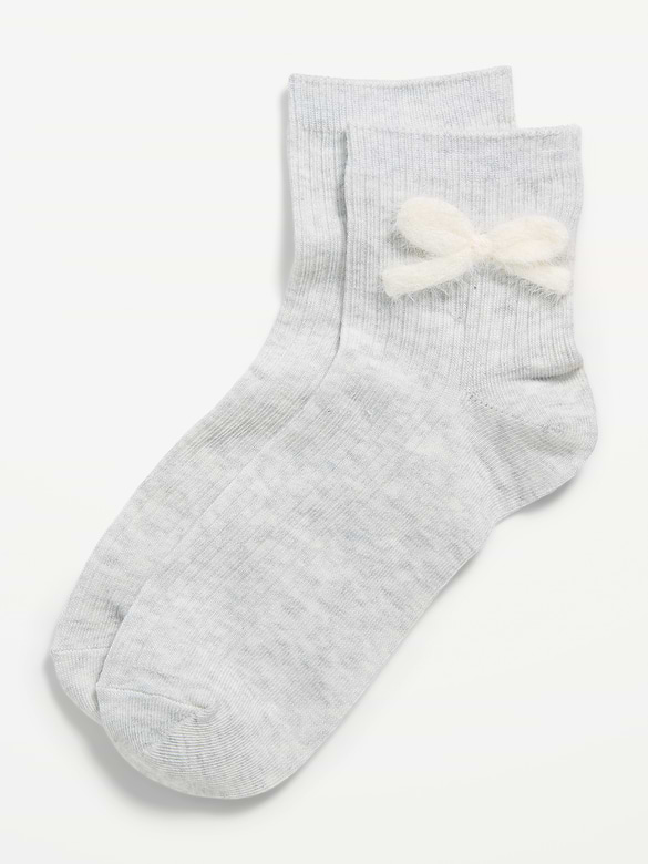 Quarter-Crew Socks for Girls