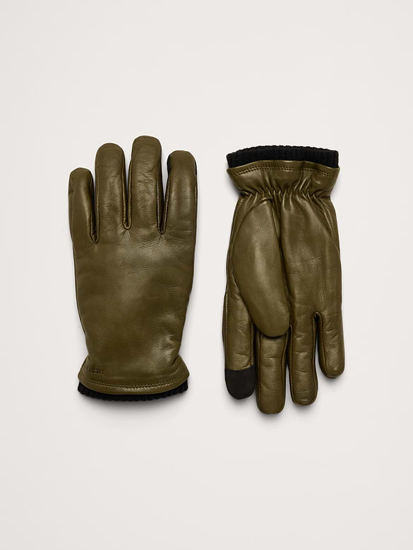 John Leather Gloves by Hestra