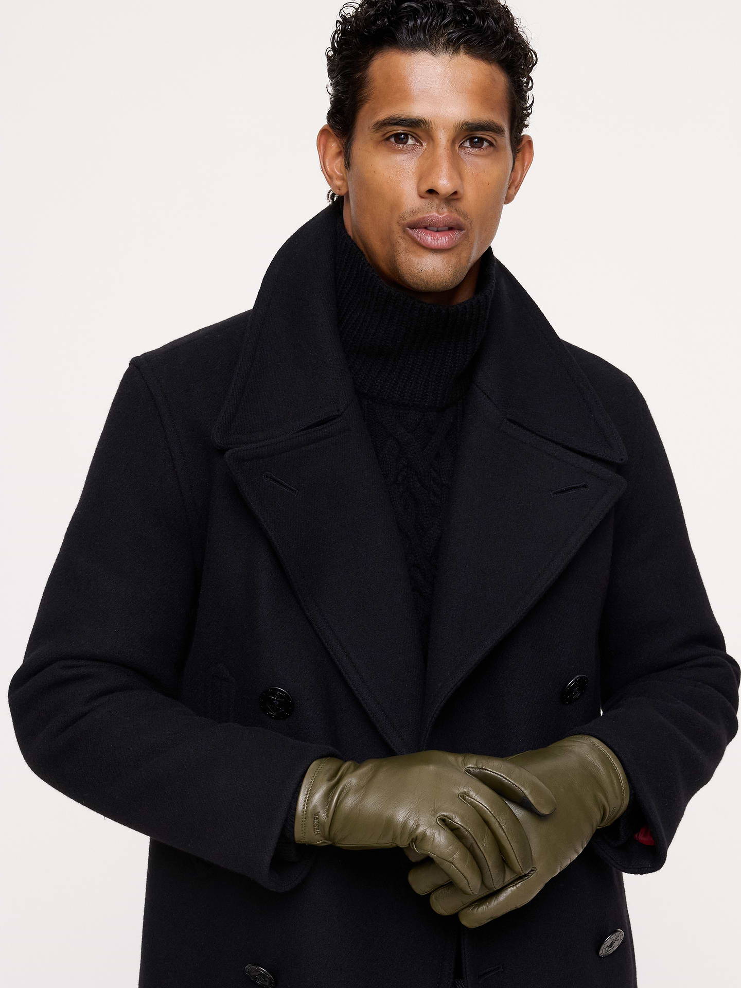 Image 2 of 3, John Leather Gloves by Hestra