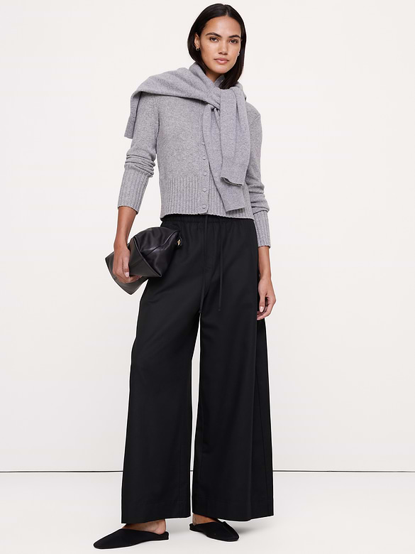 TENCEL™-Cotton-Linen Pull-On Pant