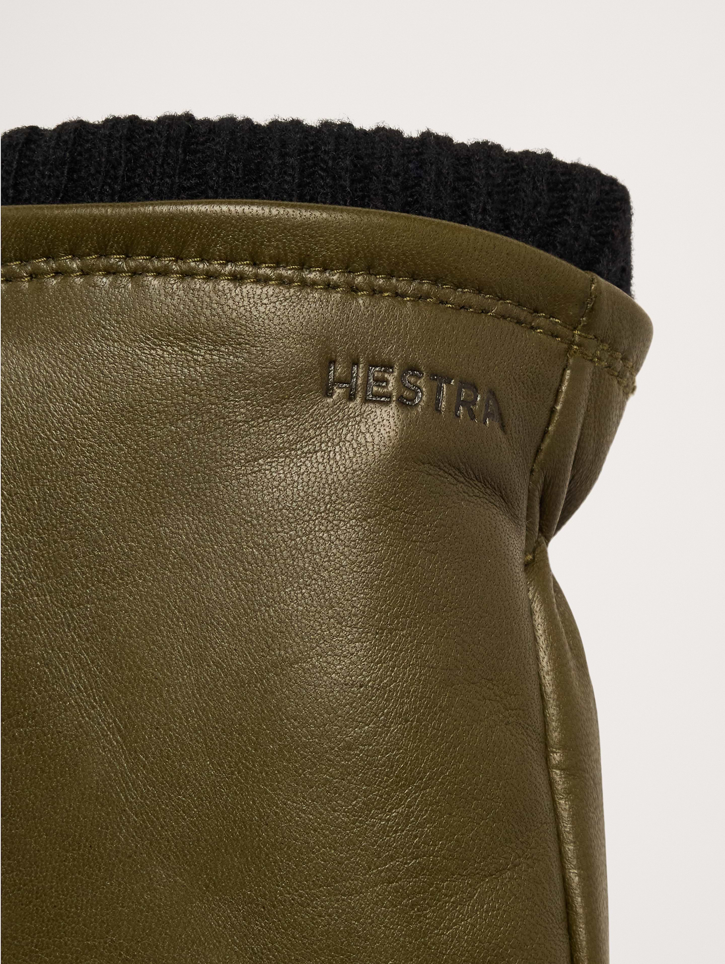 Image 3 of 3, John Leather Gloves by Hestra