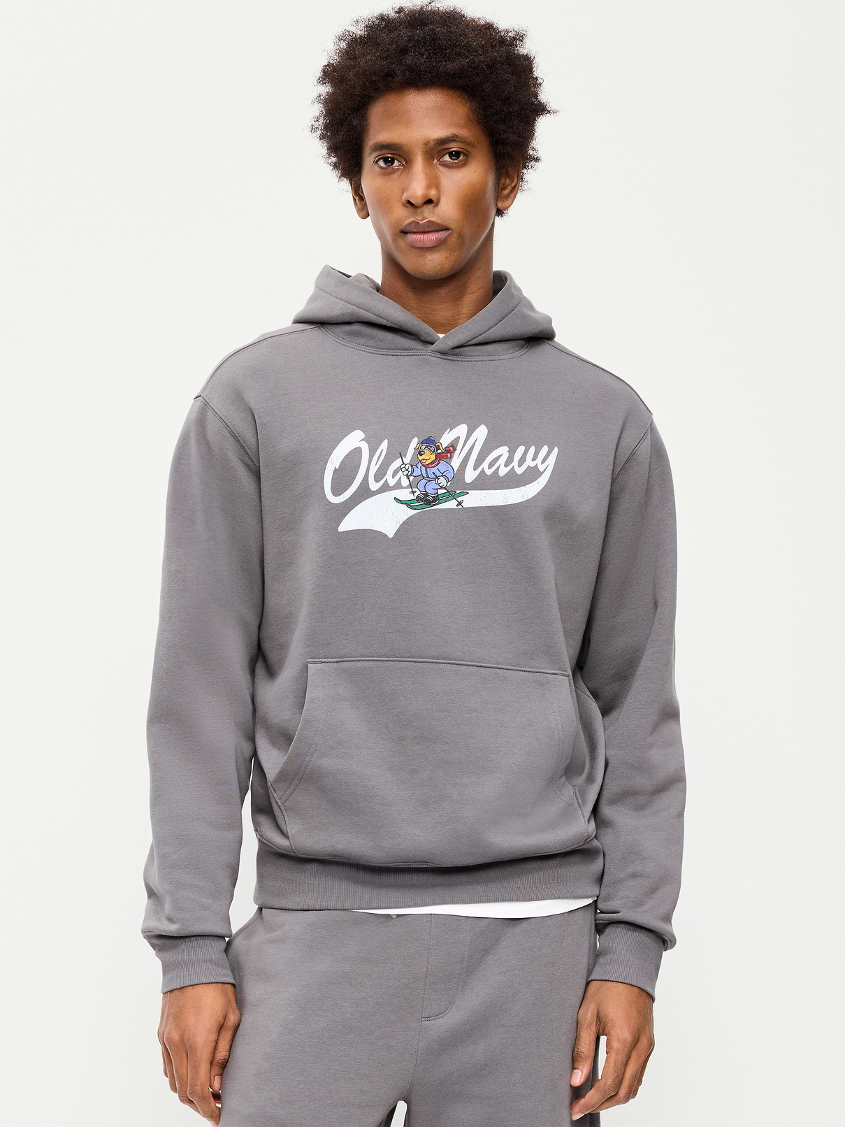 Logo Graphic Pullover Hoodie