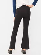 Image 2 de 4, Legging évasé pleine longueur à taille haute pour fille (paquet de 2)