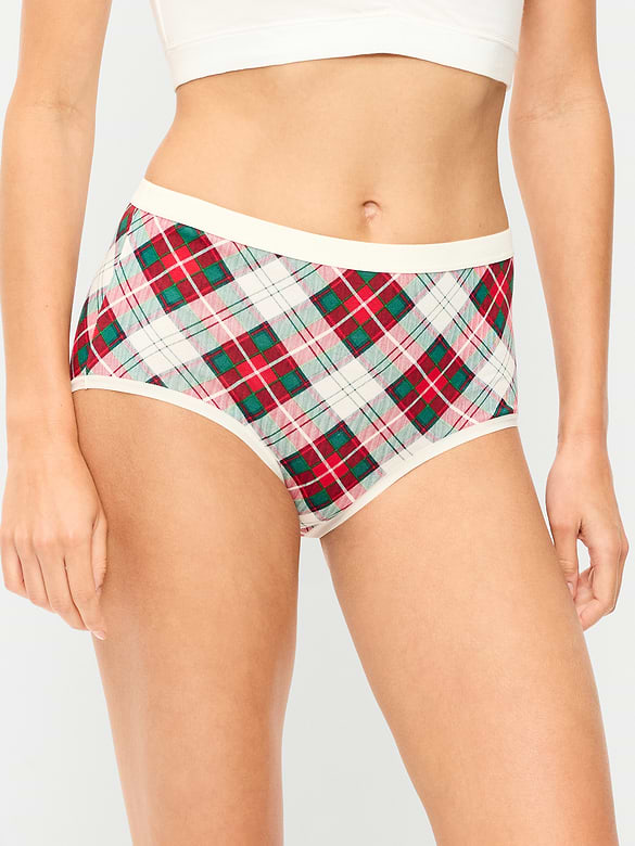 High-Waisted Everyday Brief Cotton Underwear