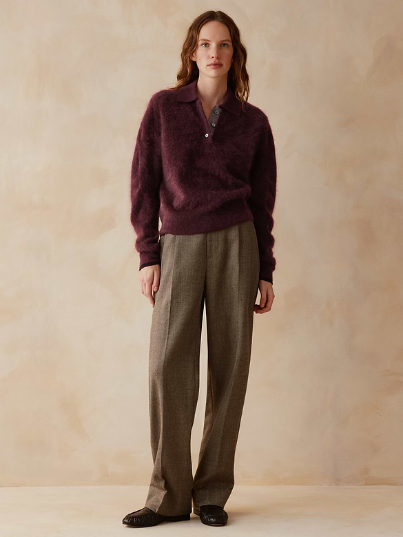 Banana Republic x Zankov | Frankie Cashmere Sweater Polo