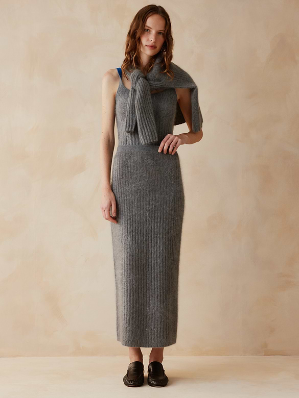 Banana Republic x Zankov | Philippa Cashmere Skirt