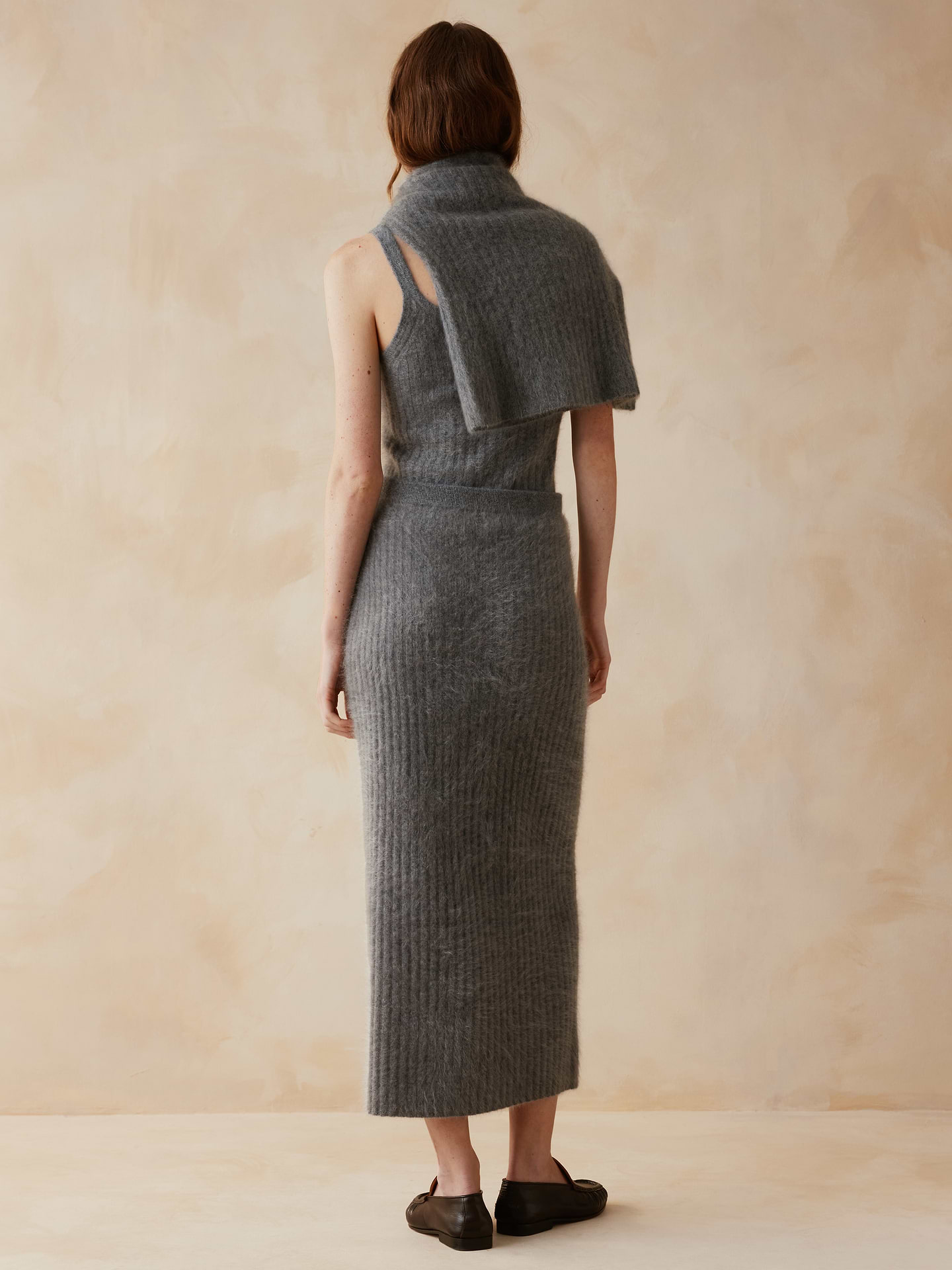 Image 2 of 6, Banana Republic x Zankov | Philippa Cashmere Skirt