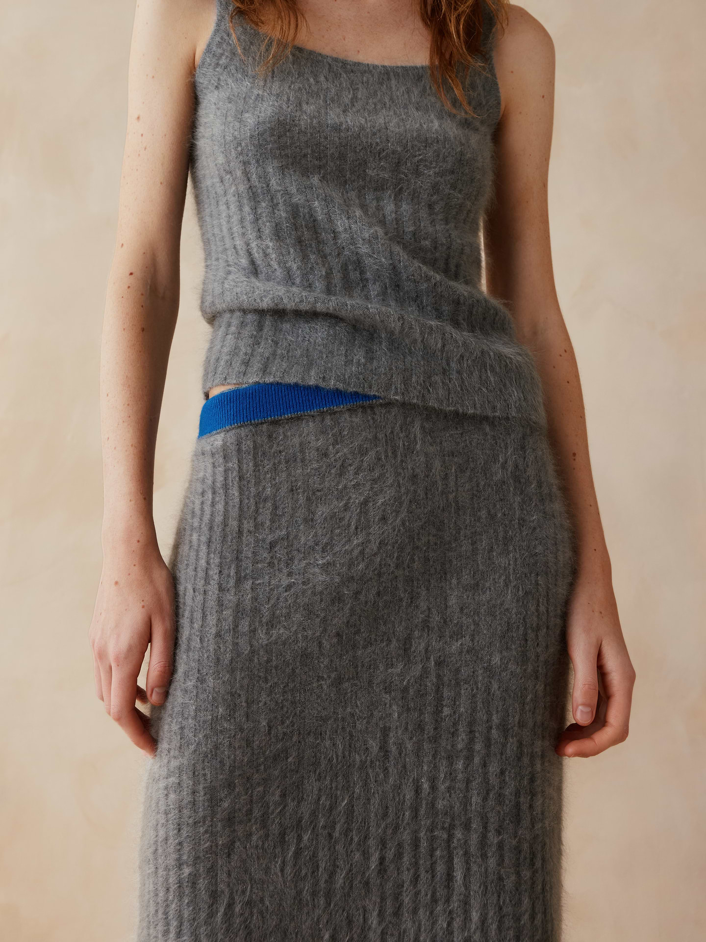 Image 3 of 6, Banana Republic x Zankov | Philippa Cashmere Skirt