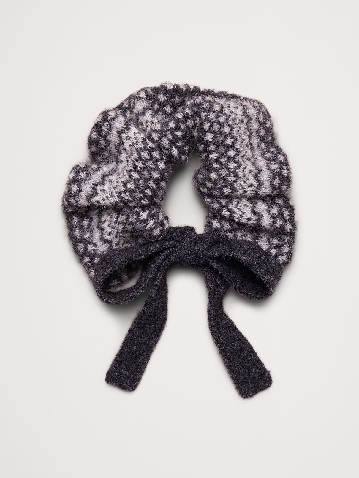 Italian Fairisle Sweater Scrunchie