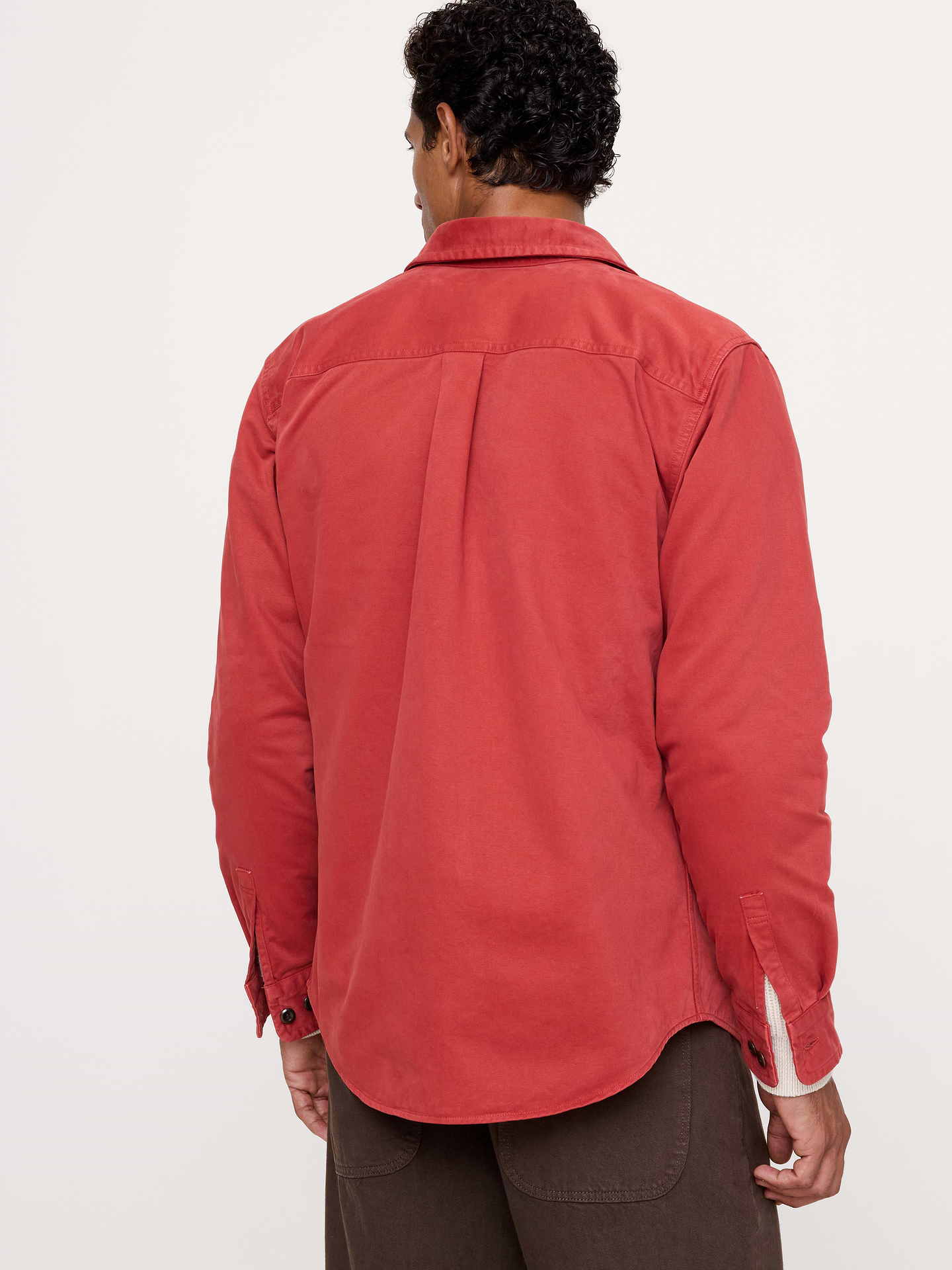 Image 3 de 8, Veste-chemise en sergé de coton