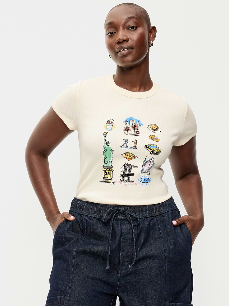 Image 3 of 6, Snug Graphic T-Shirt