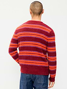 Image 2 of 3, Striped Crew-Neck Sweater