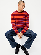 Image 1 of 3, crew neck, long sleeves, rib-knit trim, pullover style, Product #1182695