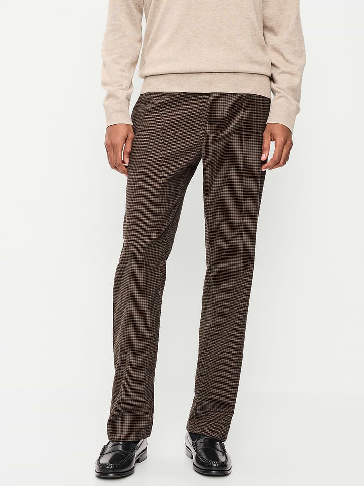 Image 2 de 5, Pantalon habillé droit années 90 en sergé