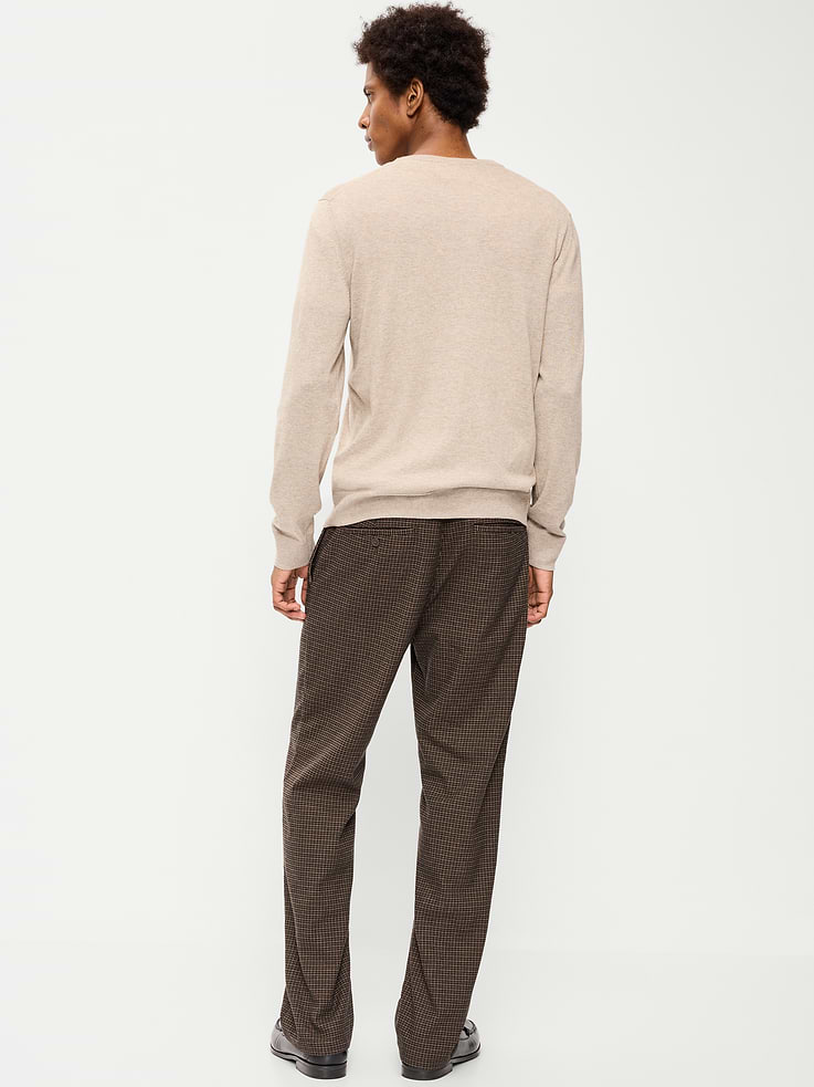 Image 3 de 5, Pantalon habillé droit années 90 en sergé