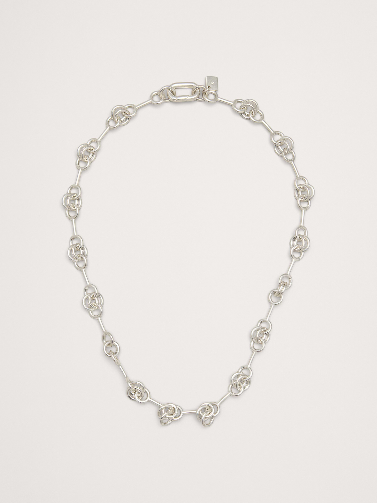 Double Ring Chain Necklace