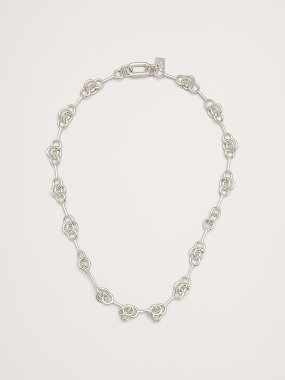 Double Ring Chain Necklace