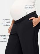 Image 3 of 3, Maternity Wide-Leg Billie Trouser