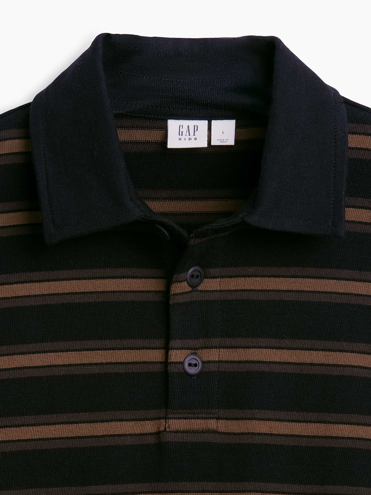 Image 5 de 5, Polo décontracté en tissu épais pour Enfant