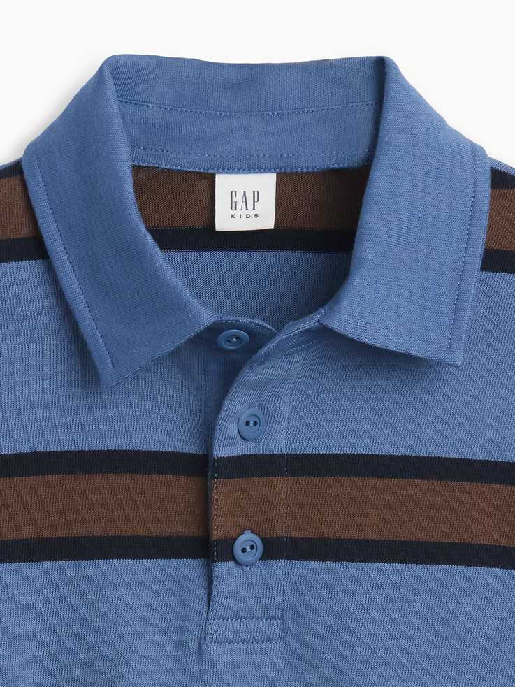 Image 5 de 5, Polo décontracté en tissu épais pour Enfant