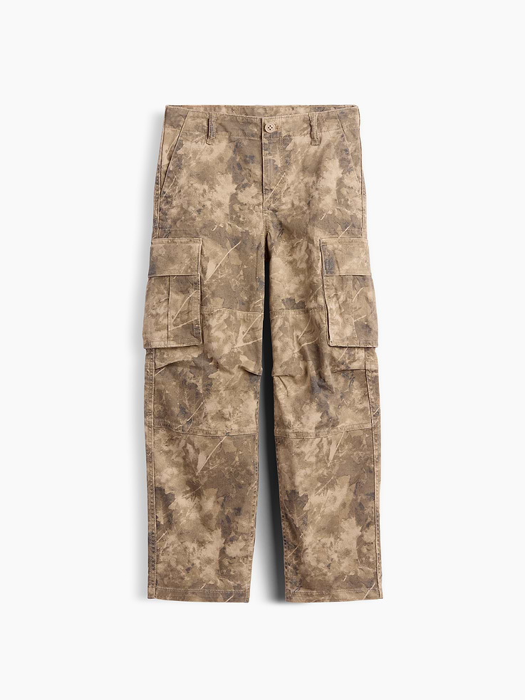 Image 2 of 5, Kids Loose Cargo Pants