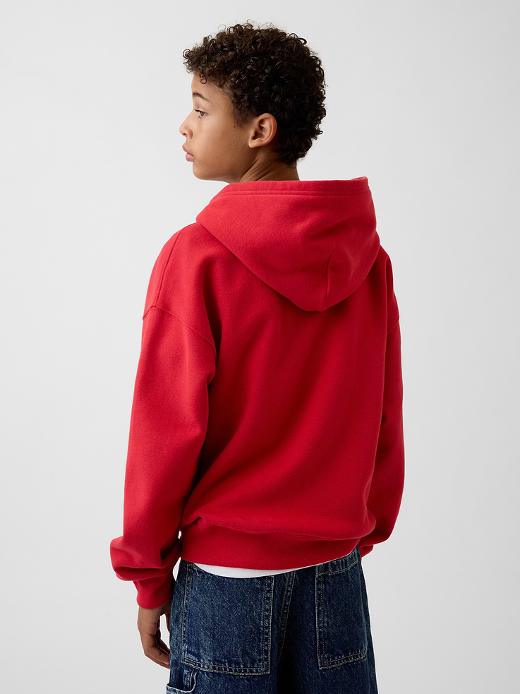 Image 2 of 5, Kids VintageSoft Relaxed Logo Hoodie
