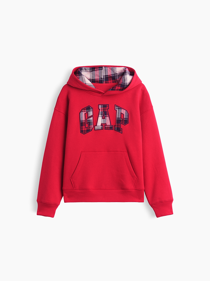 Image 4 of 5, Kids VintageSoft Relaxed Logo Hoodie