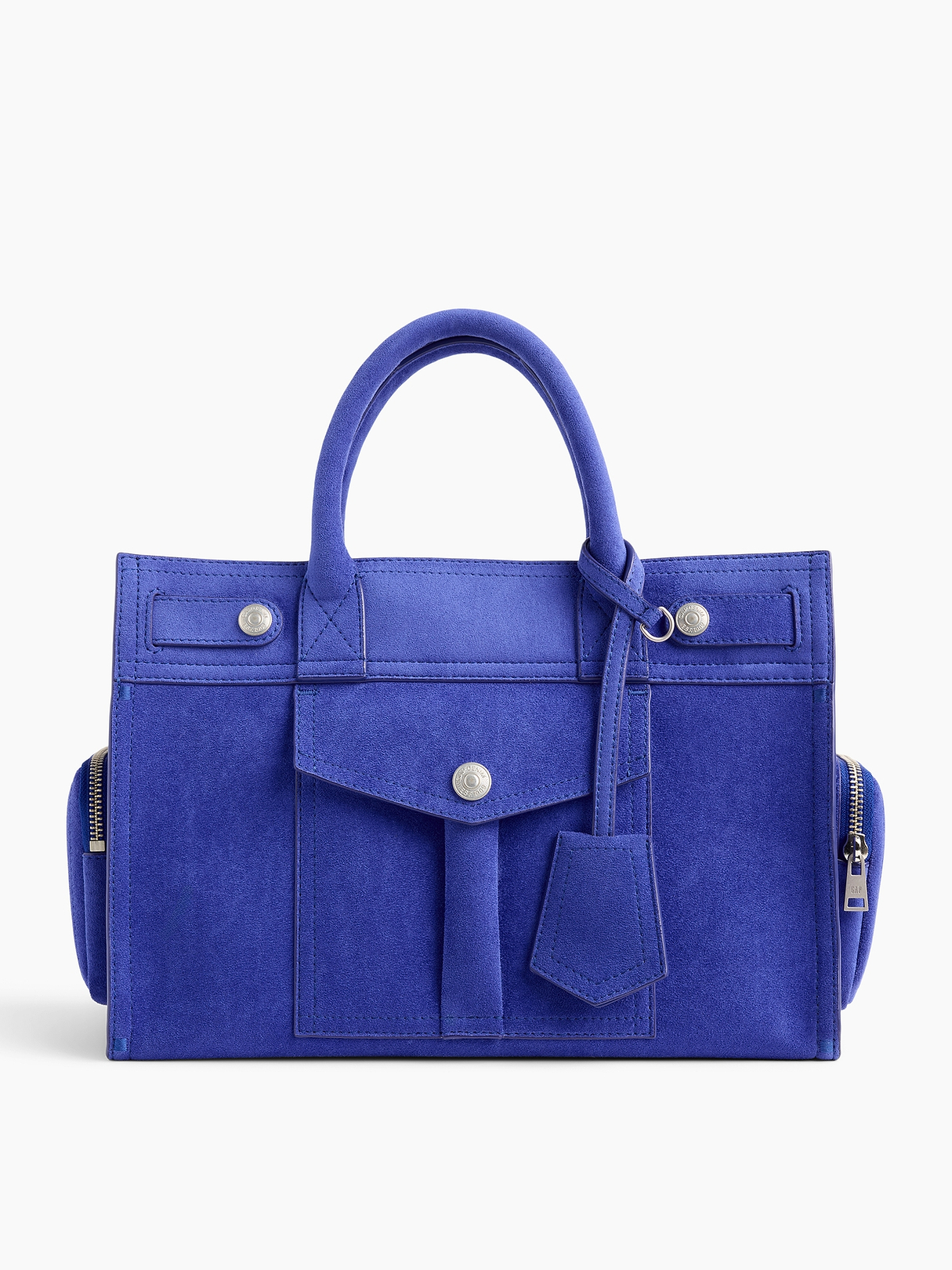 Vegan Suede Five Pocket Satchel | Gap