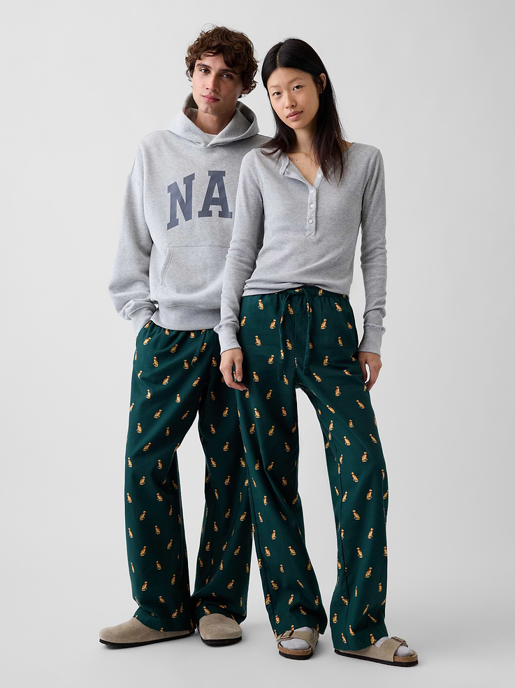 Image 2 of 6, Adult Softest Flannel PJ Pants