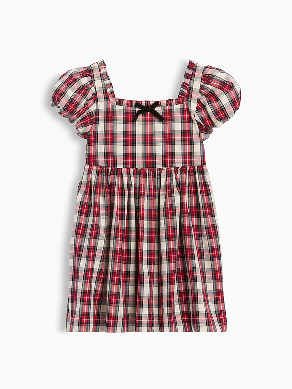 Baby & Toddler Poplin Plaid Dress