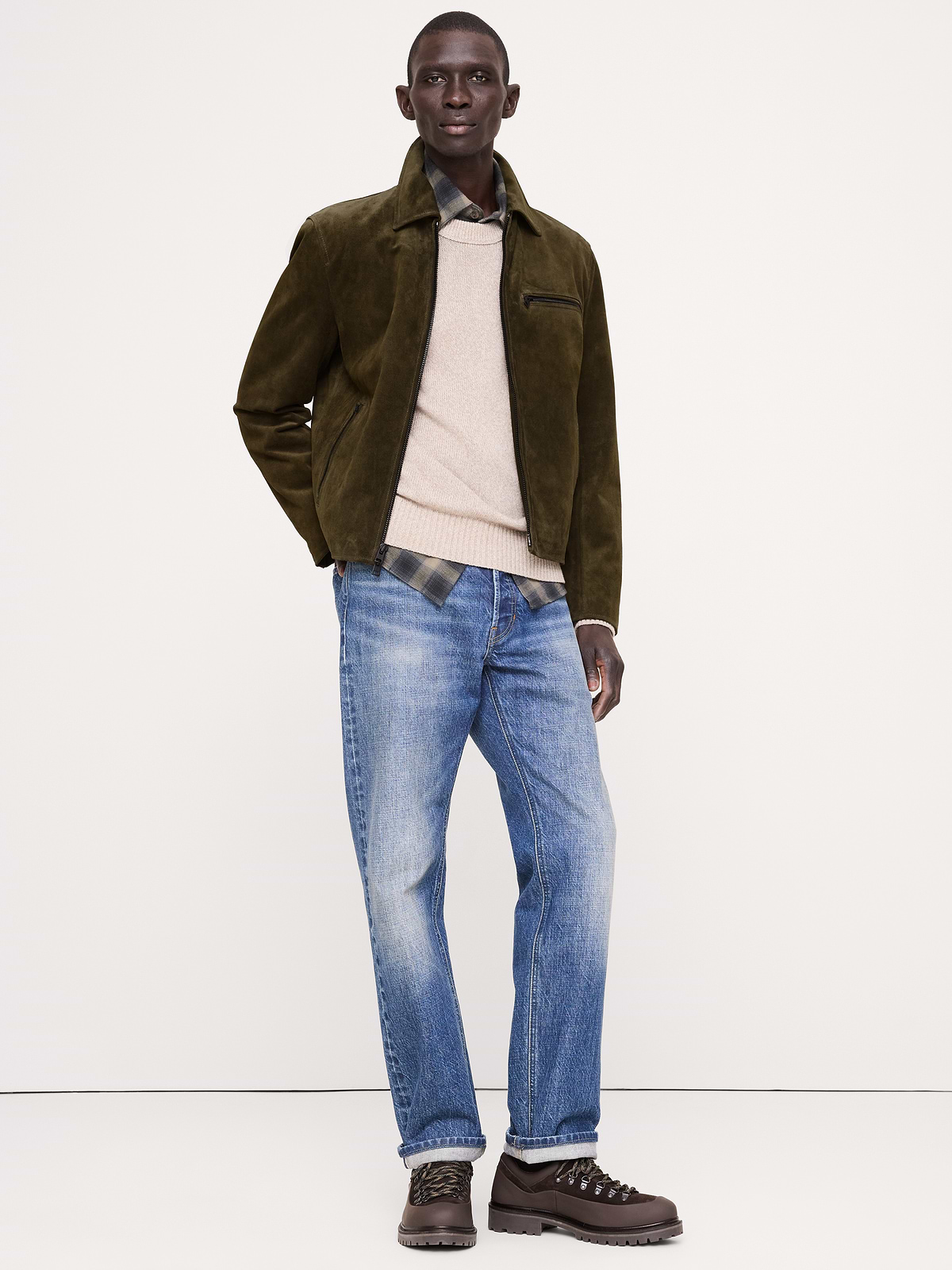 Italian Suede Racing Jacket