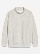 Image 1 of 3, Make your moves in Old Navy Sport's Baseline Fleece: Our newest fleece, featuring a cozy soft-brushed interior., mock neck, long sleeves, elasticized cuffs and hem, Product #903679