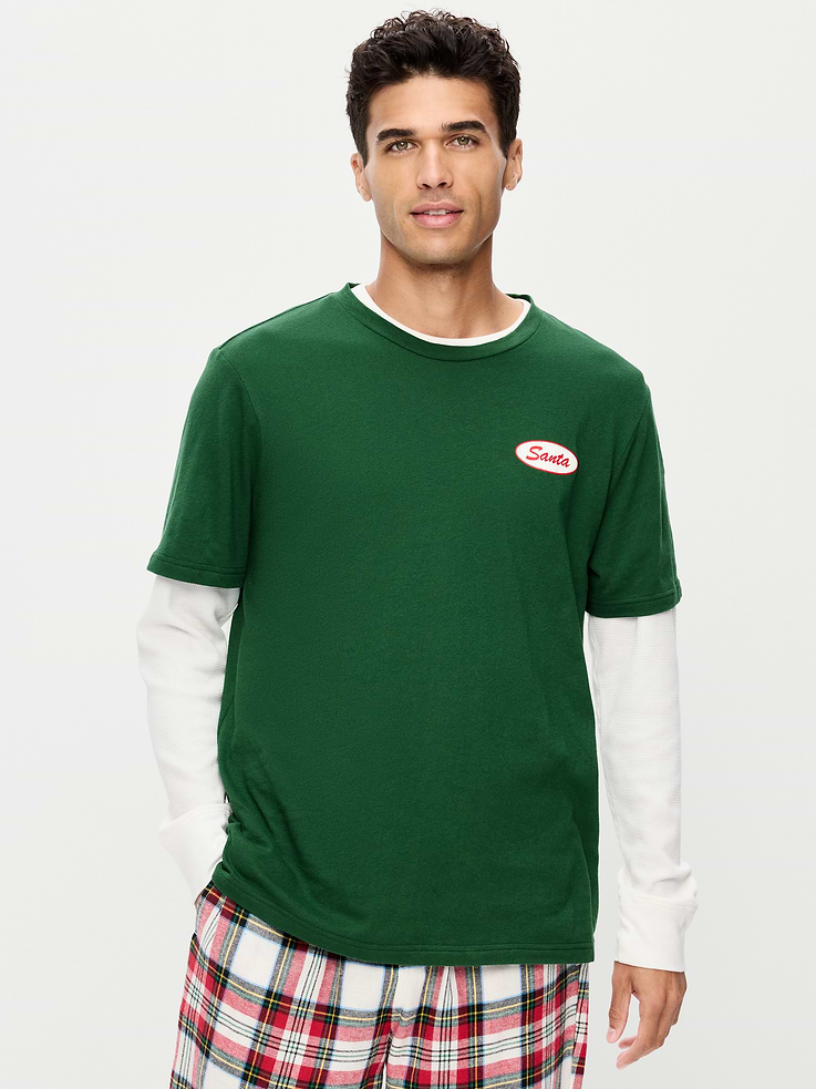 Image 2 of 4, Crew-Neck Graphic T-Shirt