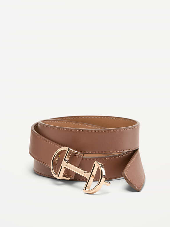 Horsebit Belt for Women
