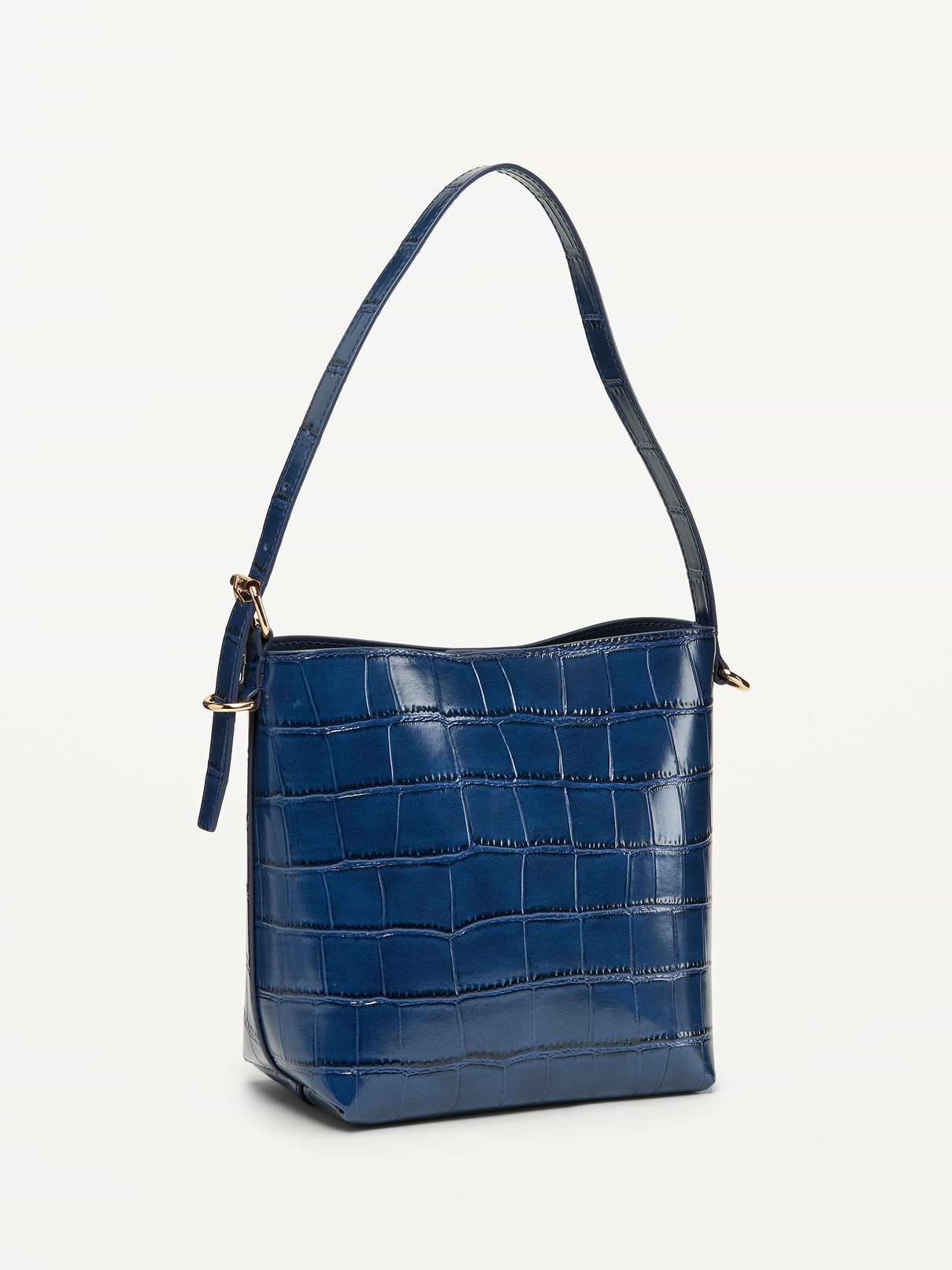 Image 2 of 4, Small Preppy Embossed Bucket Bag
