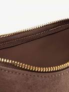 Image 3 of 4, Faux-Suede Mini Crescent Bag