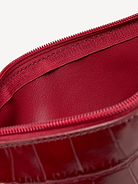 Image 3 of 4, Faux-Leather Wristlet