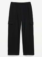 Image 2 of 3, High-Waisted SoComfy Wide-Leg Cargo Sweatpants