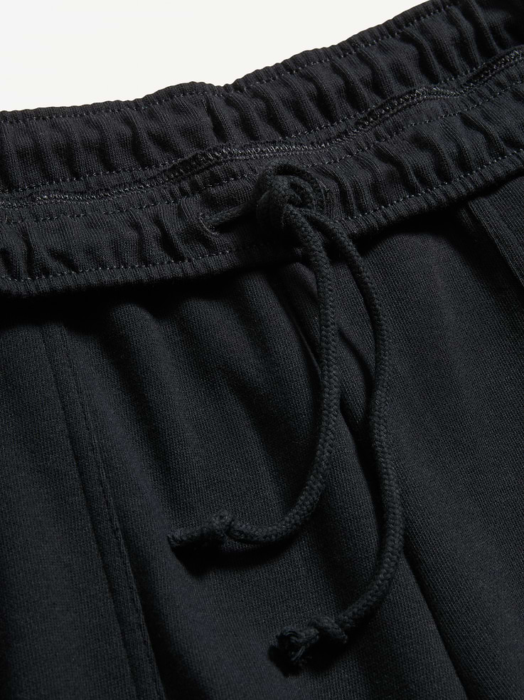 Image 3 de 3, Pantalon cargo en coton ouaté à jambe large et à taille haute PurConfort