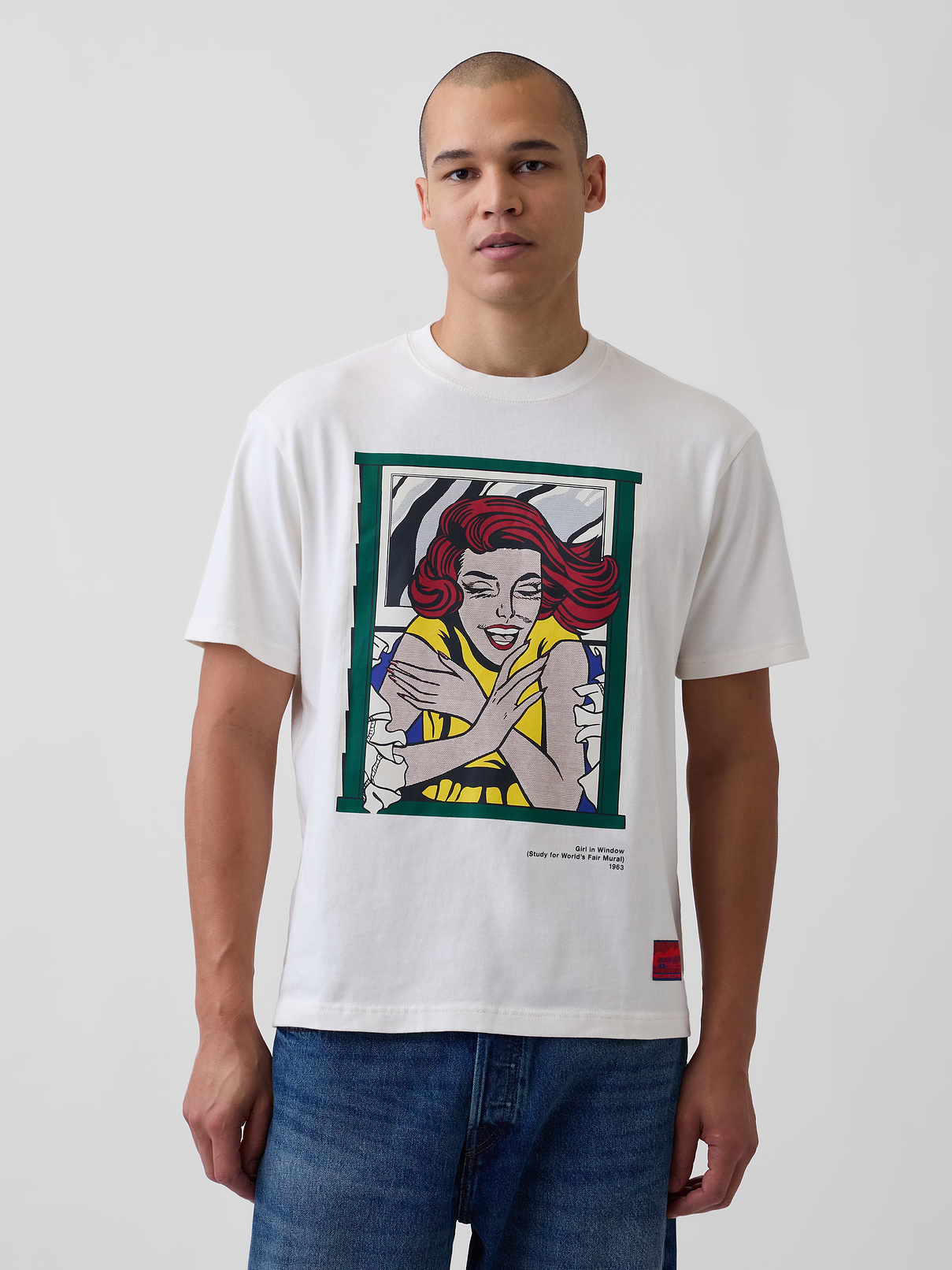 Gap | Litchenstein | Whitney | Girl in Window Graphic T-Shirt