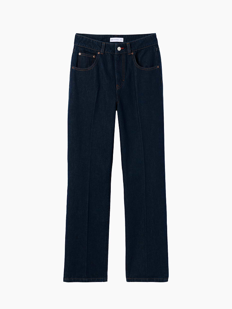 Image 9 of 9, Gap × Victoria Beckham High Rise Straight Jeans, Cardmember Early Access