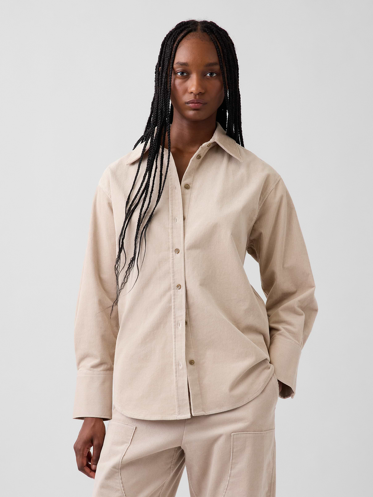 Corduroy Big Shirt
