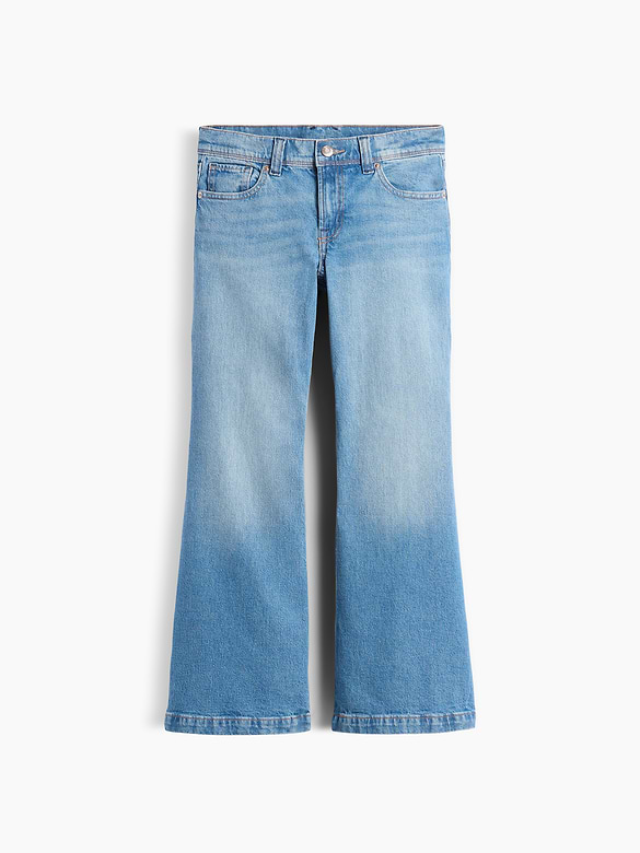Kids Low Rise Relaxed Flare Jeans