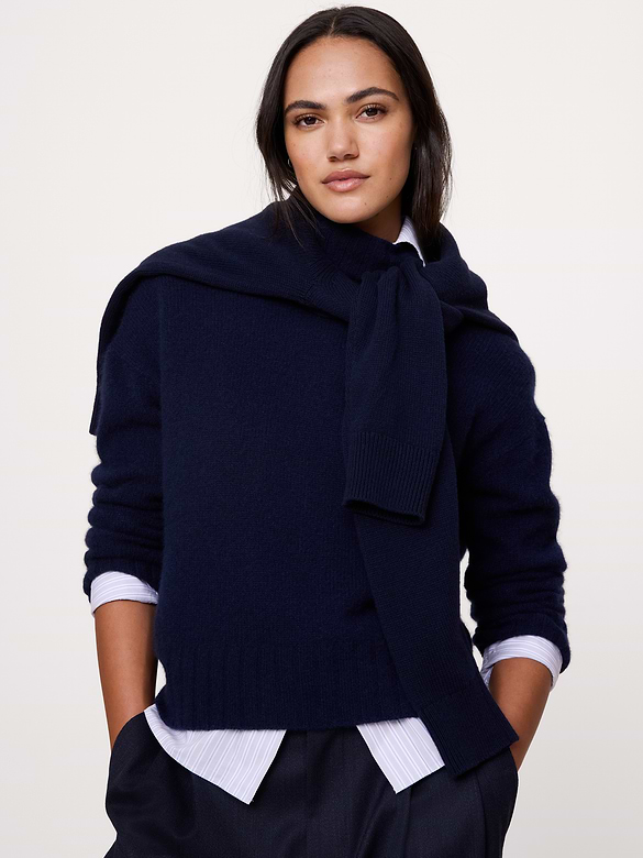 Oversized Cashmere Turtleneck Sweater