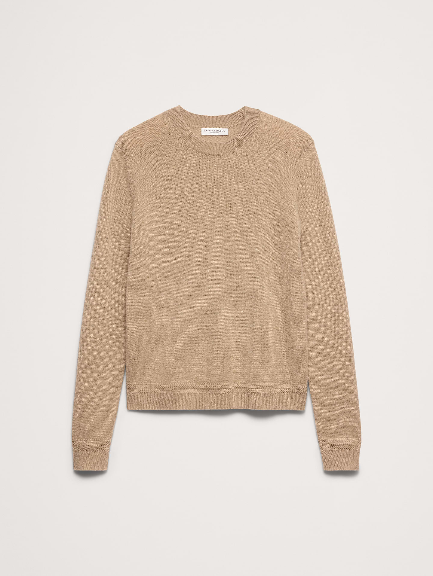 Image 5 of 8, Lightweight Cashmere Crew-Neck Sweater