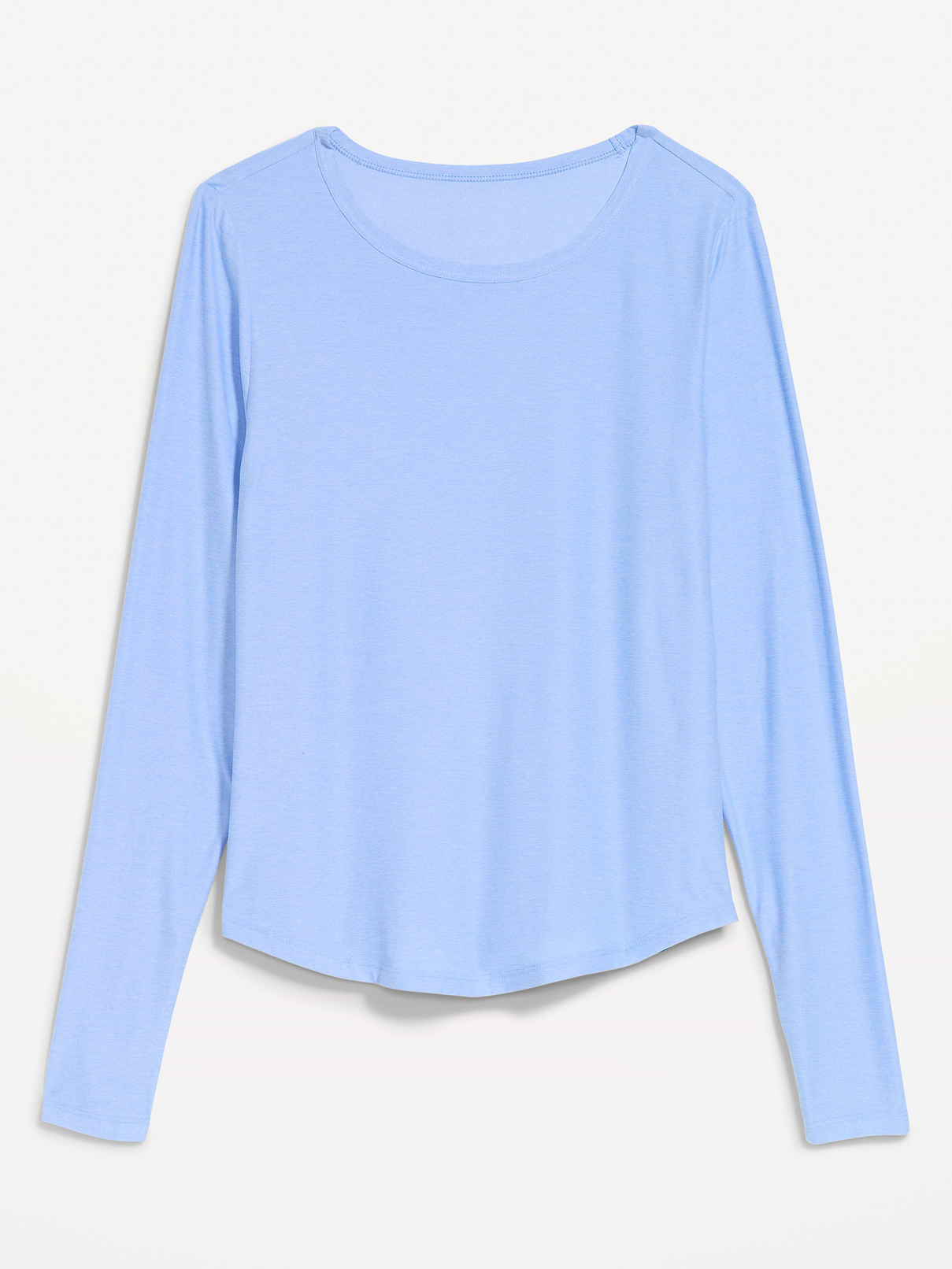 Image 1 of 2, The new Cloud94 Soft. Lightweight, drapey fabric with an ultra-soft, cloud-like feel., crew neck, long sleeves, Product #1182034