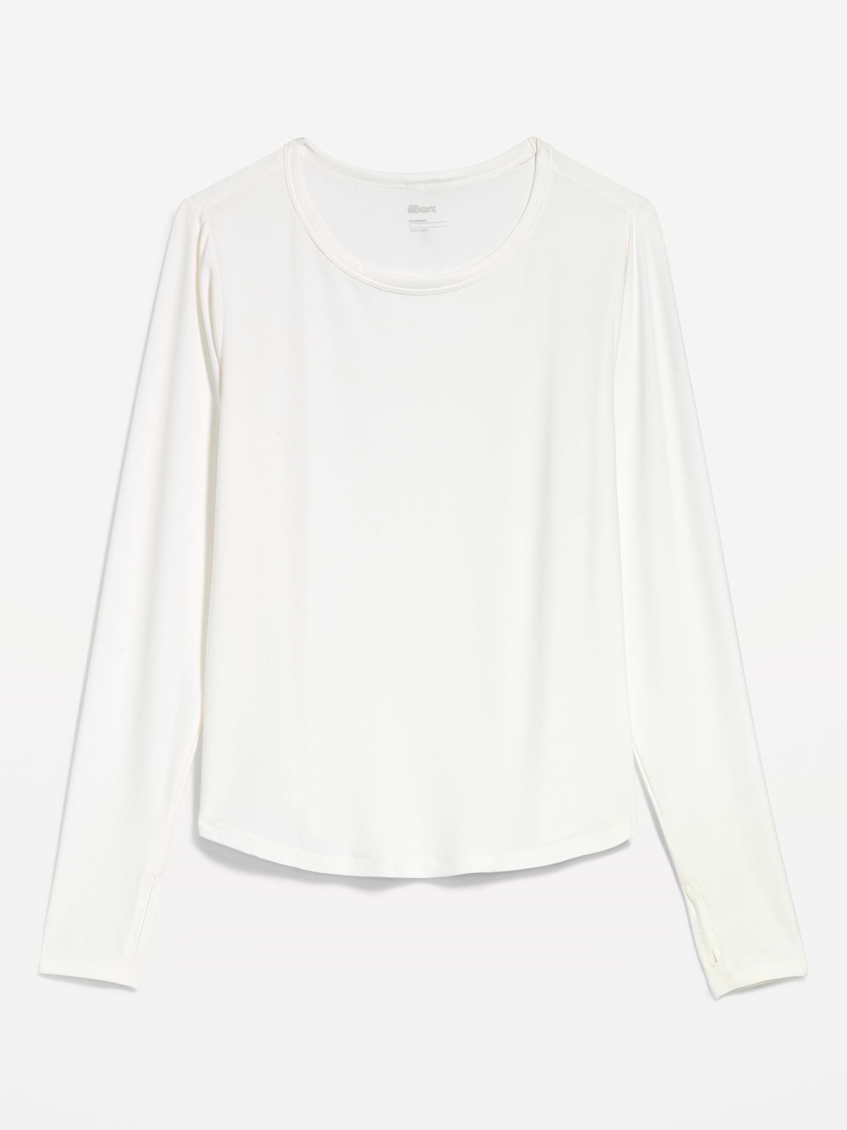 Image 1 of 2, The new Cloud94 Soft. Lightweight, drapey fabric with an ultra-soft, cloud-like feel., crew neck, long sleeves, Product #1182034