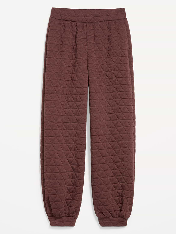 Quilted Bounce Fleece Sweatpants